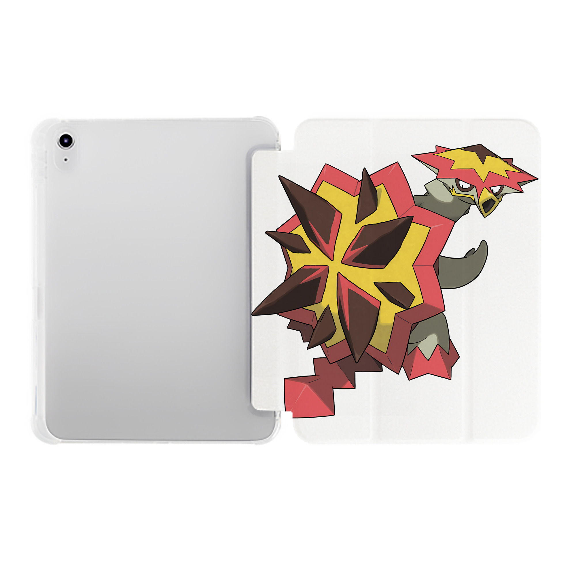 （画像用） ポケットモンスター Pokémon IPad ケース ペン収納付き 三つ折りスタンド PUレザー×シリコン 対応機種9.5/10.5/10.9インチ